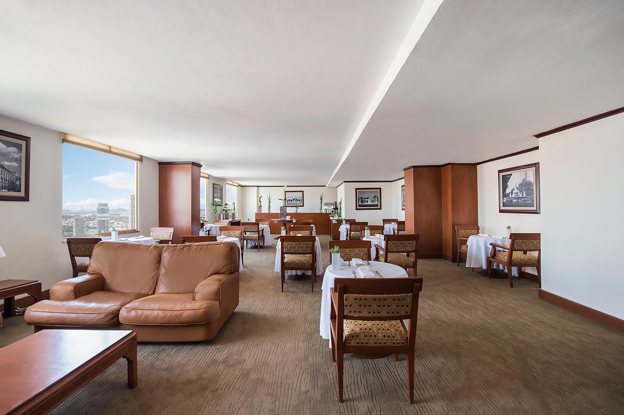 Fiesta Americana Reforma Meksika Dış mekan fotoğraf Club Lounge at the hotel
