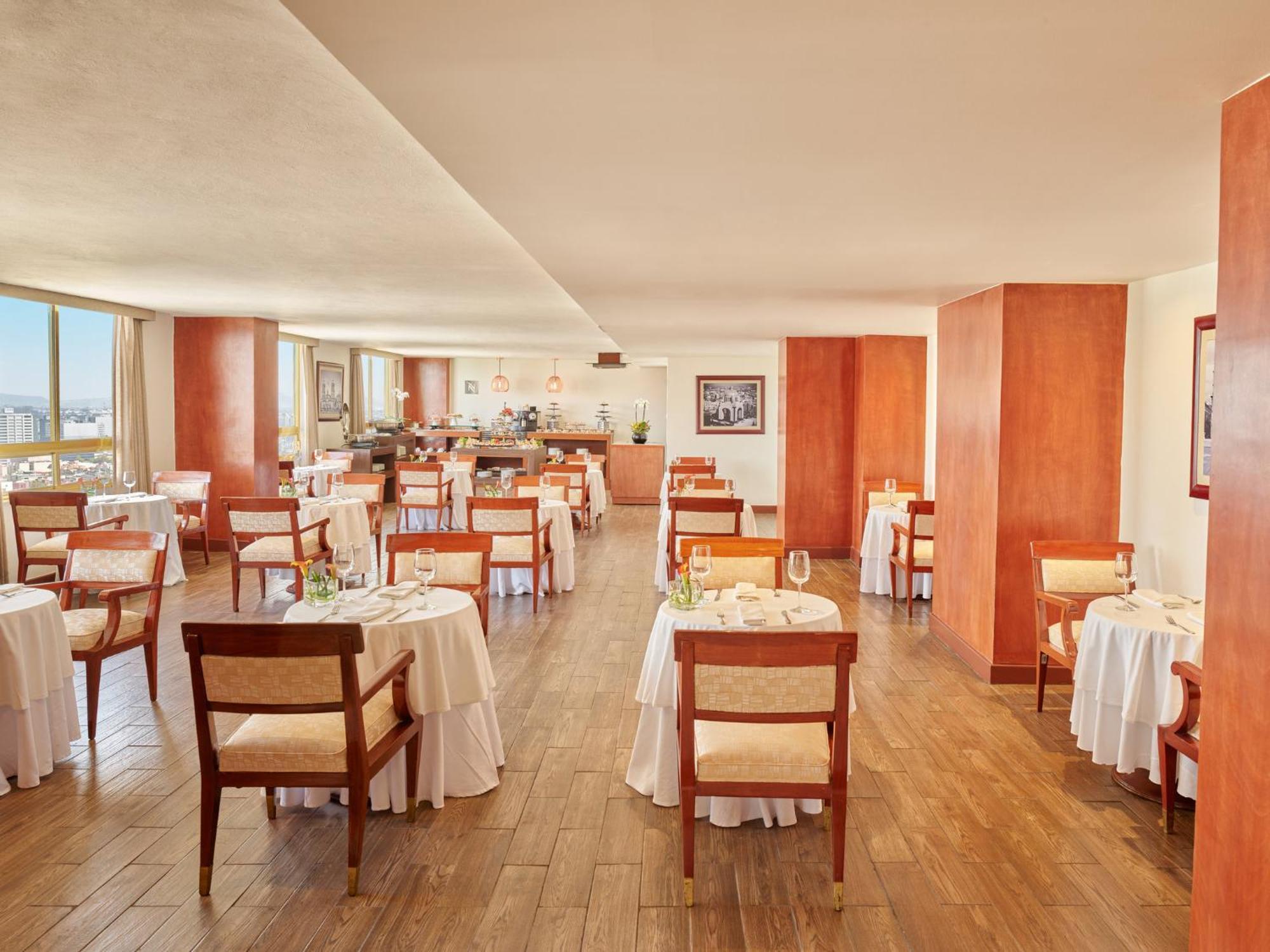 Fiesta Americana Reforma Meksika Dış mekan fotoğraf The restaurant